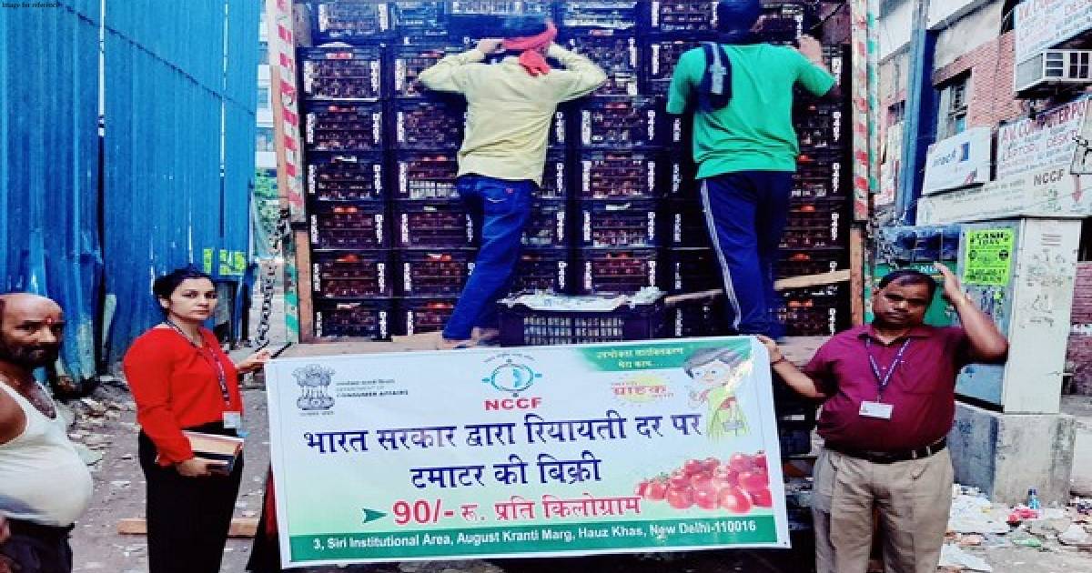 Freshly procured tomatoes arrive in Delhi, to be sold at Rs 90/kg starting today